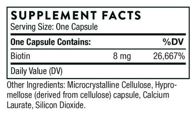 Thorne Biotin 60c