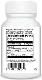 DaVinci Laboratories Biotin 60c