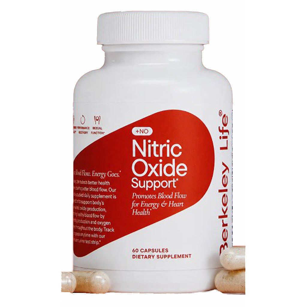 Berkeley Life Professional Nitric Oxide Support 60 caps NEW LOOK !!!