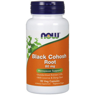 NOW Black Cohosh 80mg 90vc