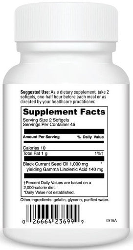 DaVinci Laboratories Black Currant Seed Oil 90sg