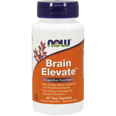 NOW Brain Elevate Formula 60vc