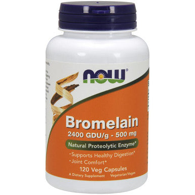 NOW Bromelain 500mg 120vc