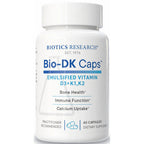 Biotics Research Bio-DK Caps dietary supplement bottle on a white background