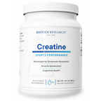 Biotics Research Creatine supplement container on a white background