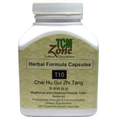 TCM Bupleurum and Cinnamon Formula - T10C Chai Hu Gui Zhi Tang 100vc