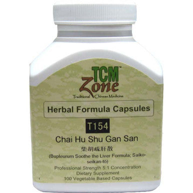 TCM Bupleurum Soothe the Liver Formula - T154C Chai Hu Shu Gan San 100vc