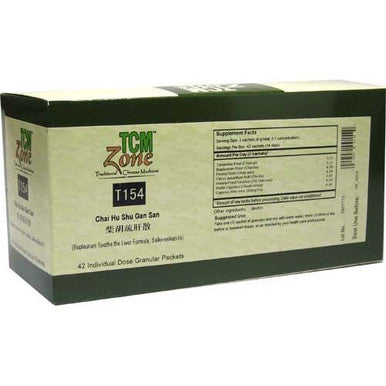 TCM Bupleurum Soothe the Liver Formula - T154G Chai Hu Shu Gan San 42pkts