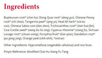 Health Concerns Bupleurum Entangled Qi 90 Capsules