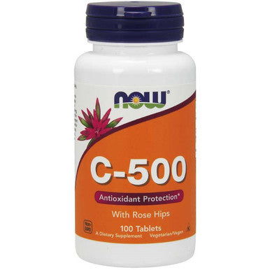 NOW C-500 plus w/Rose Hips 100t