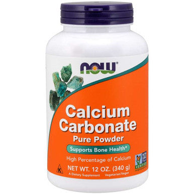 NOW Calcium Carbonate Powder 12 oz.