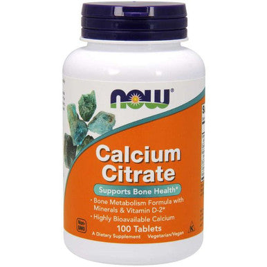 NOW Calcium Citrate 100t