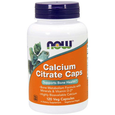NOW Calcium Citrate Caps 120vc