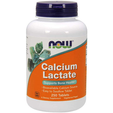 NOW Calcium Lactate 250t
