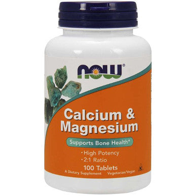 NOW Calcium & Magnesium 100t