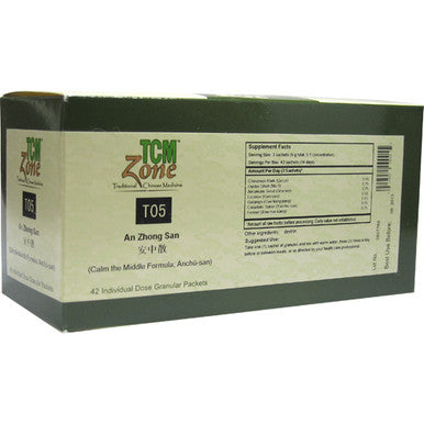 TCM Calm the Middle Formula - T05G An Zhong San 42pkts