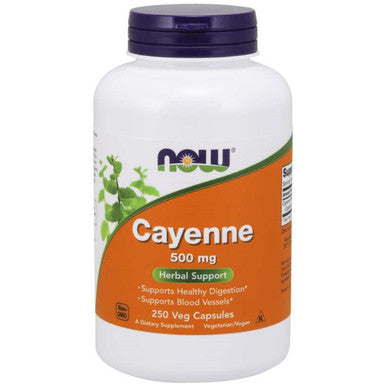 NOW Cayenne 500mg 250vc