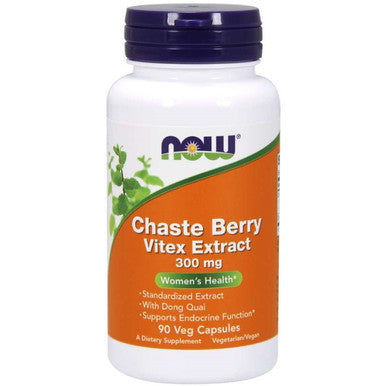 NOW Chaste Berry Vitex Extract 300mg 90vc