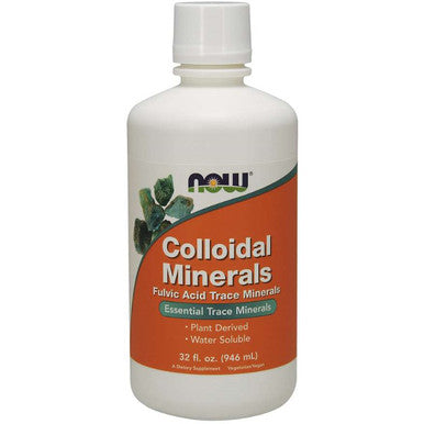 NOW Collodial Minerals Unflavored 32oz.