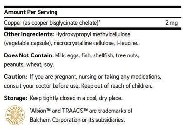 NuMedica Copper 60c