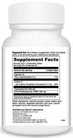 DaVinci Laboratories CoQ10 - DMG 300/300 60 orange flavored chewable tablets