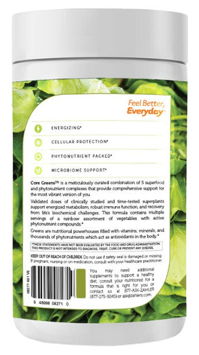 Advanced Nutrition by Zahler Core Greens 30 servings Citrus Flavor