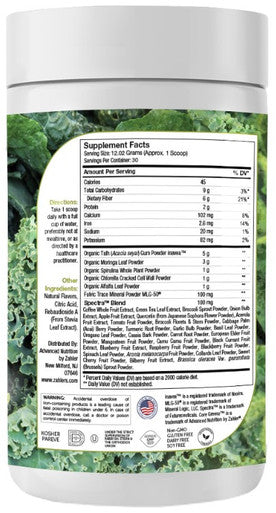 Advanced Nutrition by Zahler Core Greens 30 servings Citrus Flavor