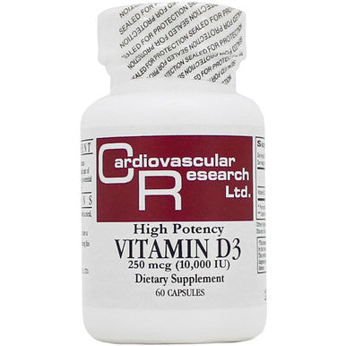 Cardiovascular Research Vitamin D3 (High Potency) 250mcg 60c