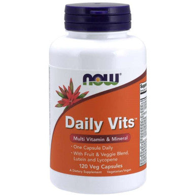 NOW Daily Vits Veg capsules 120vc