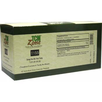 TCM Dang Gui Formula to Tonify the Blood - T155G Dang Gui Bu Xue Tang 42pkts