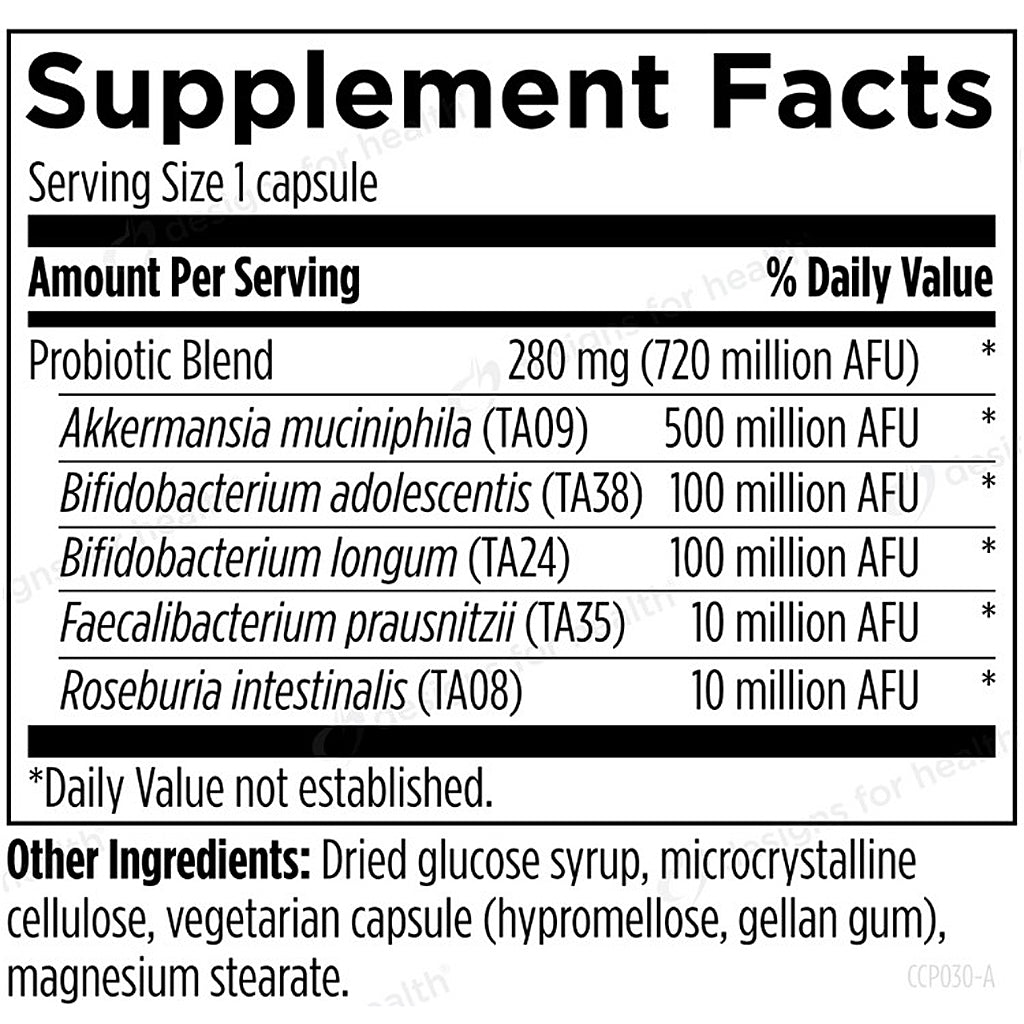 Complete Commensal Probiotic 30 caps
