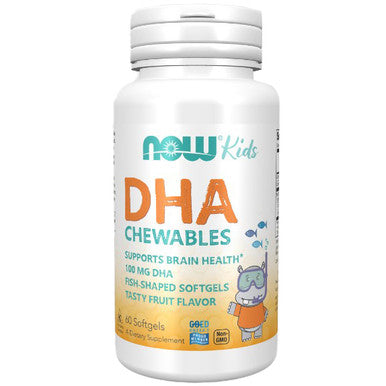 NOW DHA Kids Chewable 60sg