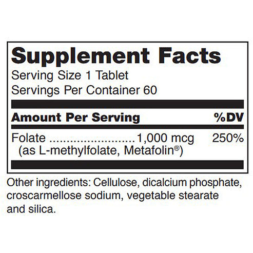 Douglas Laboratories Methyl Folate L-5-MTHF 1,000 mcg 60T