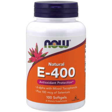 NOW E-400 IU D-Alpha Tocopheryl 100sg