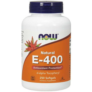 NOW E-400 IU D-Alpha Tocopheryl 250sg