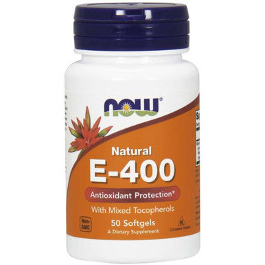 NOW E-400 IU w/Mixed Tocopherols 50sg