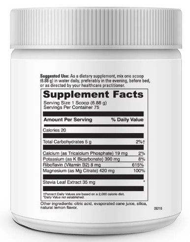 DaVinci Laboratories Effervescent Magnesium Citrate 516g (18.22oz)