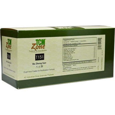 TCM Eight Herb Powder for Rectification Formula - T151G Ba Zheng San 42pkts