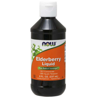 NOW Elderberry Liquid Concentrate 8 oz.