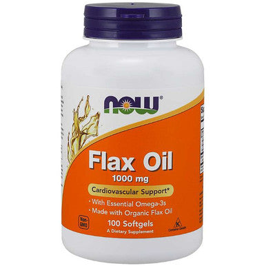 NOW Flax Oil 1000mg 100sg