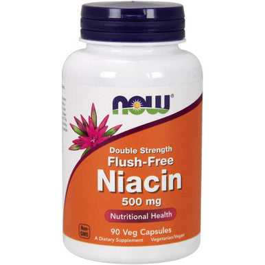 NOW Flush-Free Niacin 500mg DS 90vc