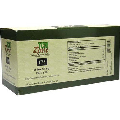 TCM Four Gentleman Formula - T75G Si Jun Zi Tang 42pkts