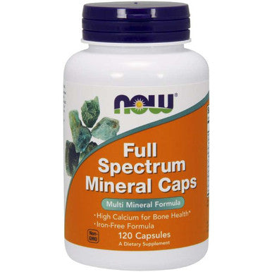 NOW Full Spectrum Mineral Caps 120vc