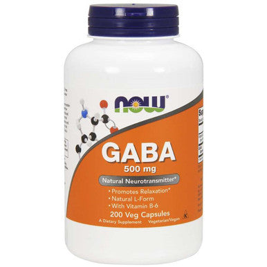 NOW GABA 500mg 200vc