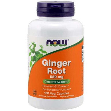 NOW Ginger Root 550mg 100vc