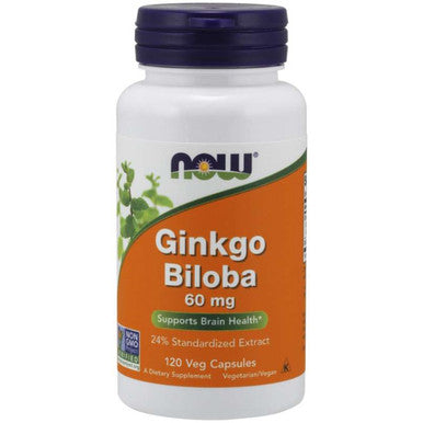 NOW Ginkgo Biloba 60mg 120vc