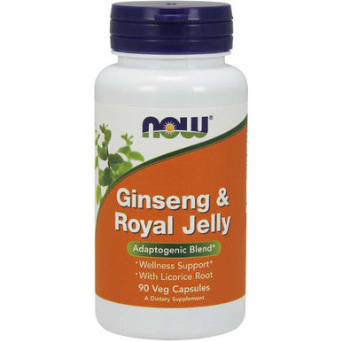 NOW Ginseng & Royal Jelly 90vc