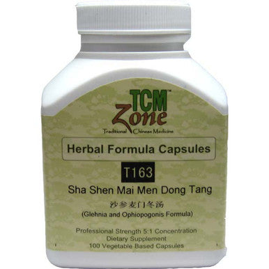 TCM Glehnia and Ophiopogonis Formula - T163C Sha Shen Mai Men Dong 100vc