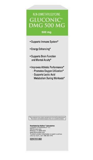 DaVinci Laboratories Gluconic DMG 500mg 60T