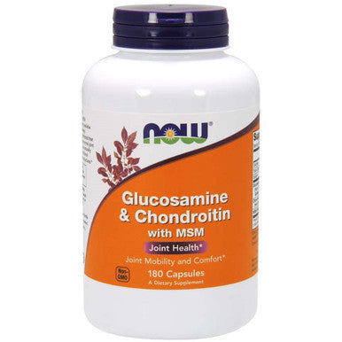 NOW Glucosamine & Chondroitin with MSM 180c